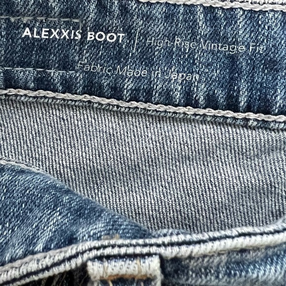 AG Alexxis bootcut high waist vintage fit jeans COLOR: 17 YEARS WAVEVIEW size 26 - Picture 6 of 12